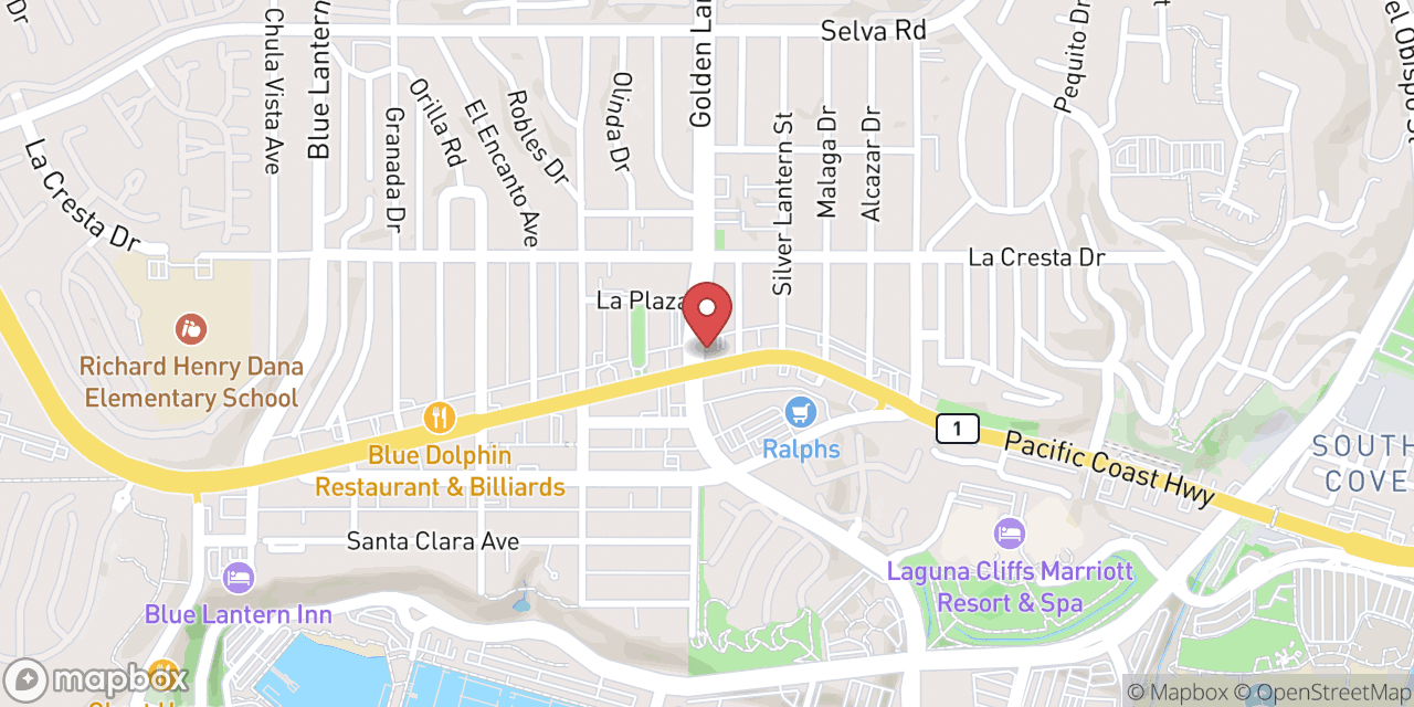 DermFx Dana Point location map
